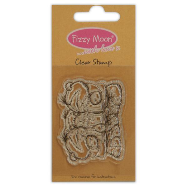 SALE Clearstempel Fizzy Moon Cheers