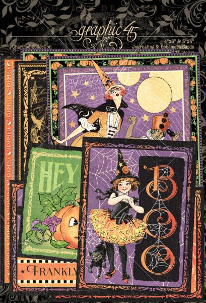 Graphic 45 Charmed Scrapooking KIT mit Stempel