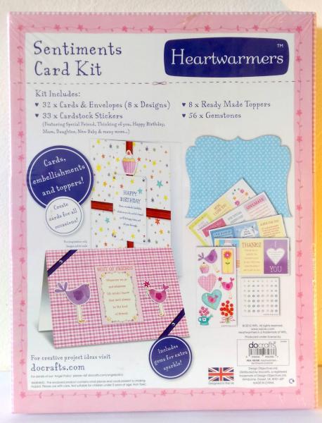 Heartwarmers Sentiments Card Kit HEA105100