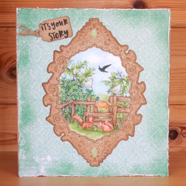 Hobby Art Clear Stamps Over the Stile CS309D