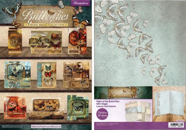 Hunkydory Flight of the Butterflies Topper Collection SET