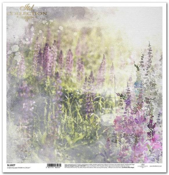 ITD Collection 12x12 Paper Sheet Summer Meadow SL1027