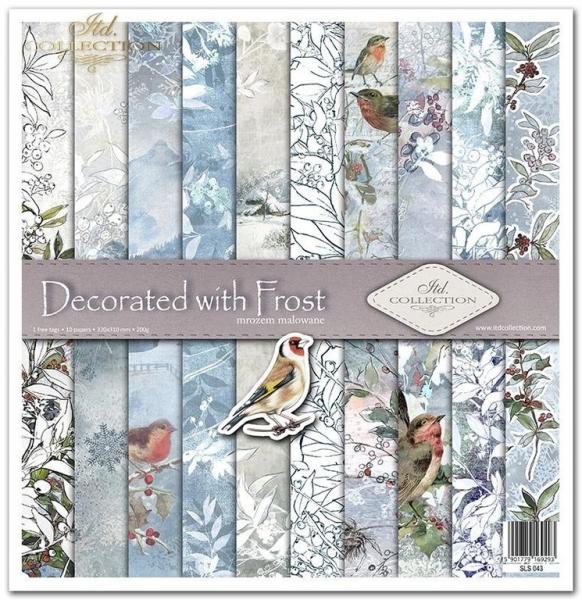ITD Collection 12x12 Paper Pad Decorated with Frost #043
