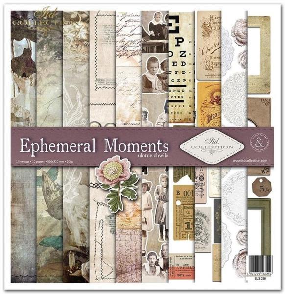 ITD Collection 12x12 Paper Pad Ephemeral Moments #036