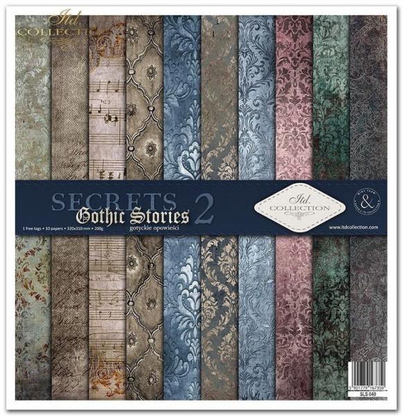 ITD Collection 12x12 Paper Pad Gothic Stories 2 #040