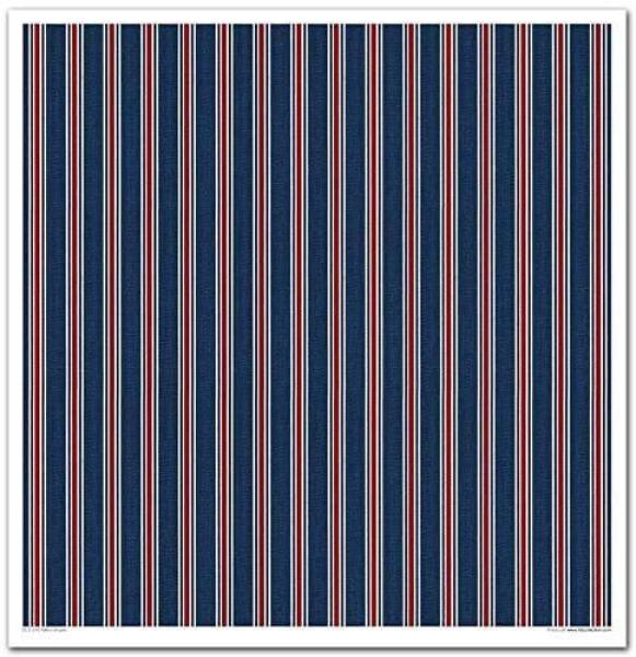 ITD Collection 12x12 Paper Pad Retro Stripes