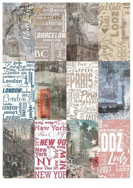 ITD Collection A4 Paper Pack Beautiful Cities