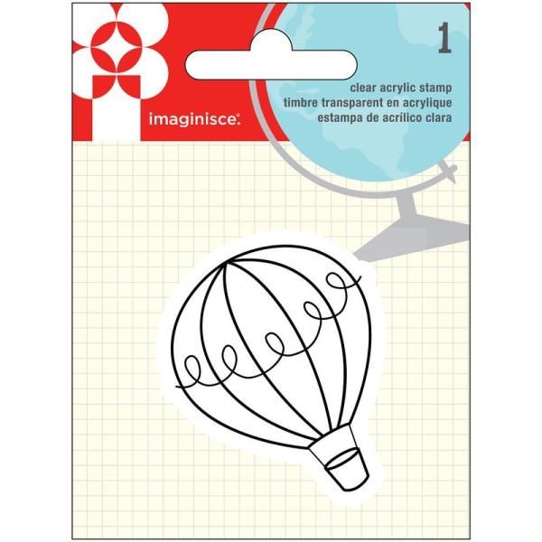 Imaginisce Clear Acrylic Stamp Balloon (Luftballon)