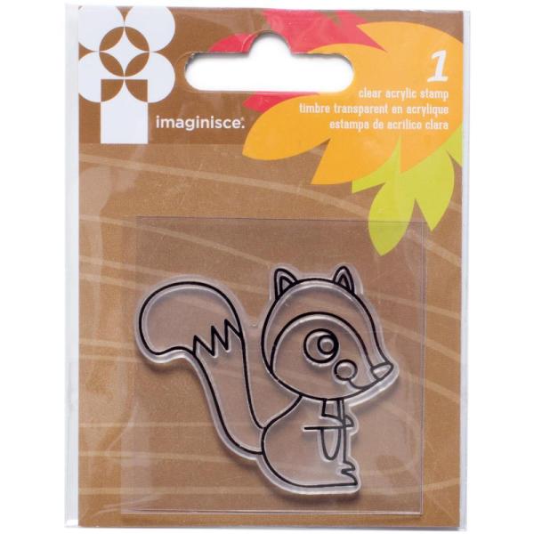 Imaginisce Clear Acrylic Stamp Squirrel (Eichhörnchen)
