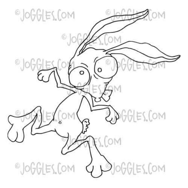 Joggles Cling Stamp Funny Bunny #2 #56792