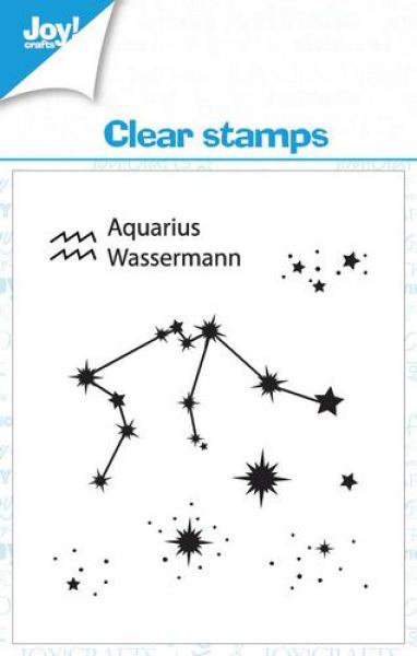 Joy Crafts Clear Stamp Aquaris Wassermann #0565