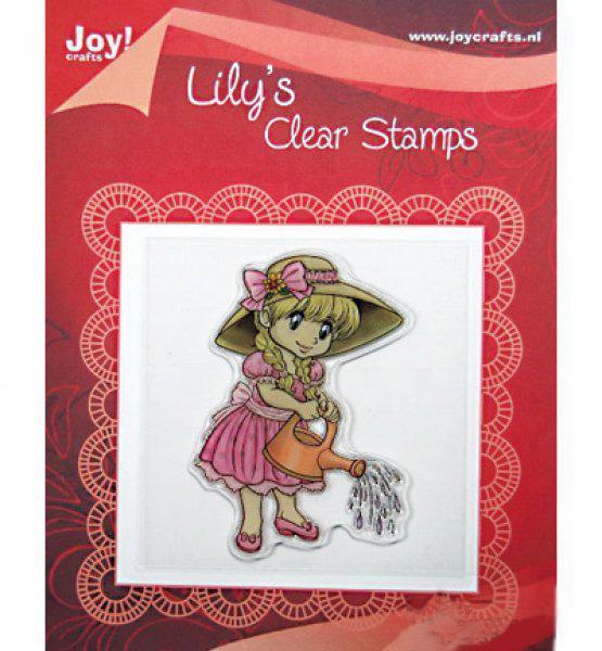Joy!Crafts Clear Stamp Lily mit Gieskanne