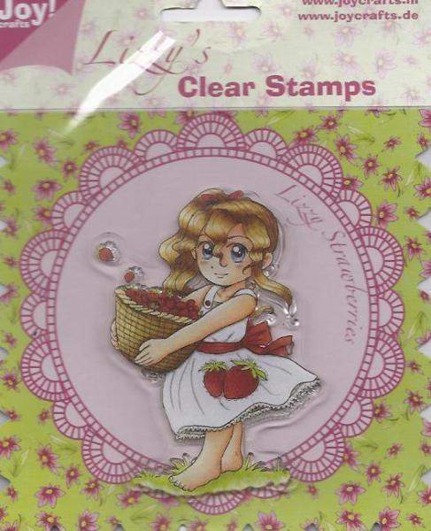 Joy!Crafts Clear Stamp Lizzy Strawberries