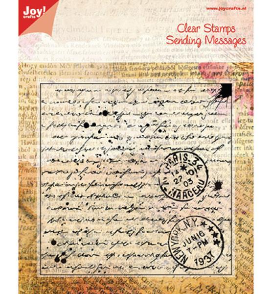 Joy!Crafts Clear Stamp Old Letter