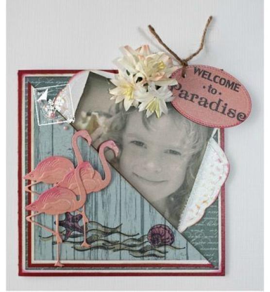 Joy!Crafts Clearstamp Welcome to Paradise #2