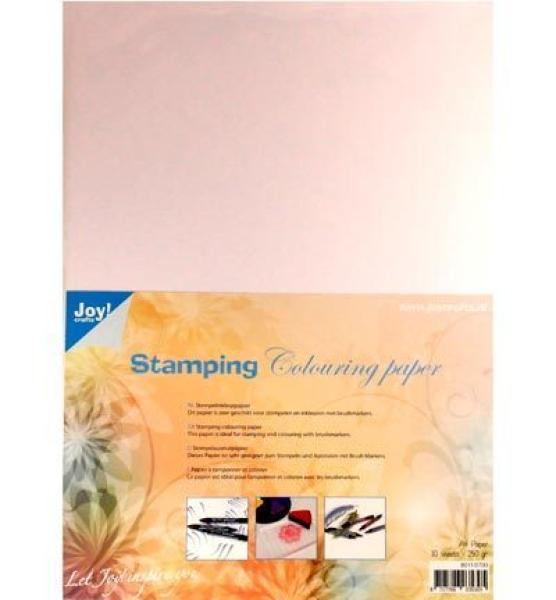 Joy!Crafts Stamping Colouring Paper 8011/0700