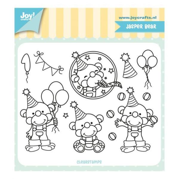 Joy Crafts Clear Stamp Jasper Bear 6410-0516