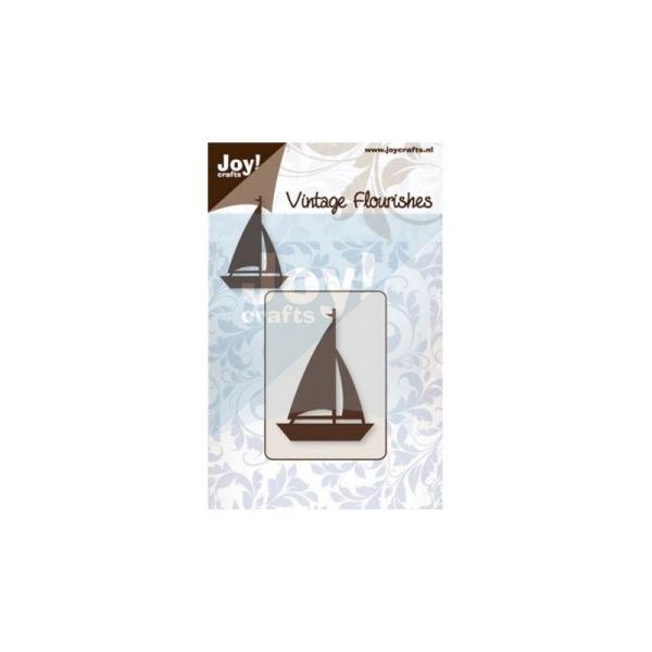 Joy Crafts Vintage Flourish Sailboat Segelboot #0057