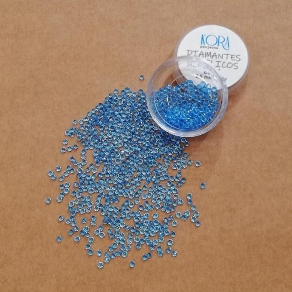 KORA Acrylic Diamonds Blue 2.5mm