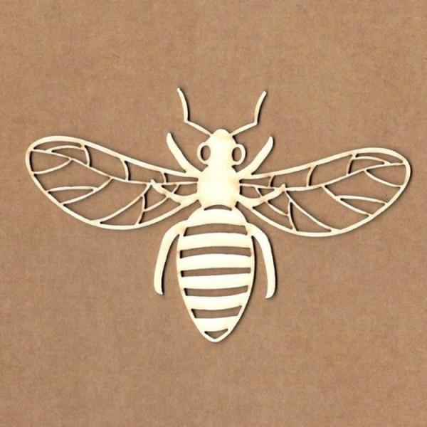 KORA Projects Chipboard Bee #2375