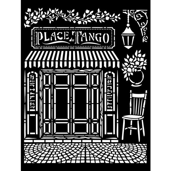 Stamperia Stencil Desire Place Tango KSTD123