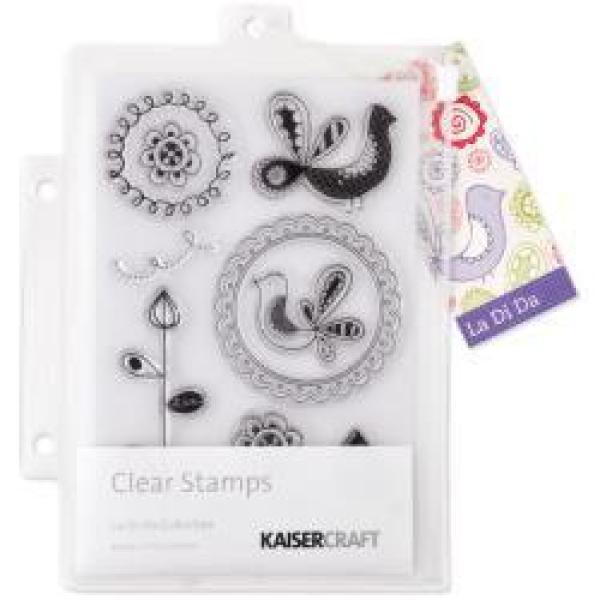 Kaisercraft Clear Stamp Set La-Di-Da