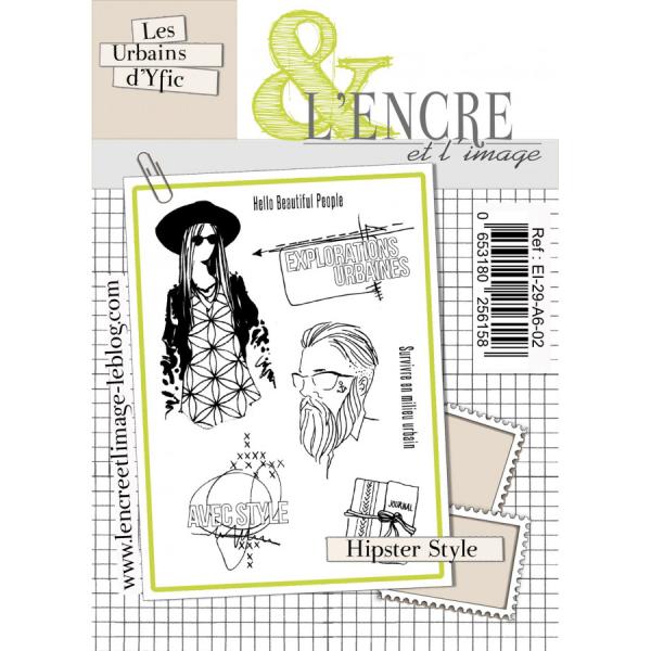 L'Encre et l'Image Clear Stamp Hipster Style