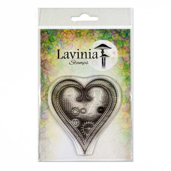 LAV785 Lavinia Stamps Heart Large