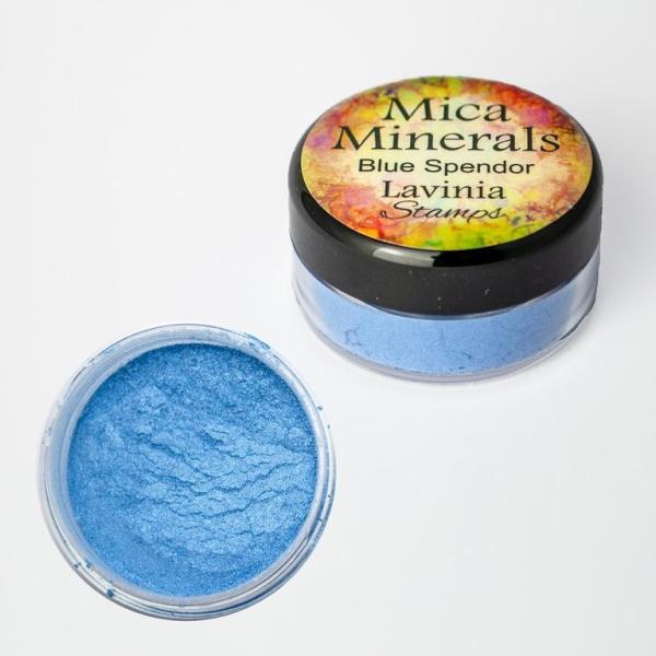 Lavinia Stamps Mica Minerals Blue Spendor