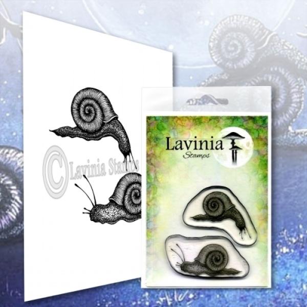 Lavinia Stamps Snail Set LAV607