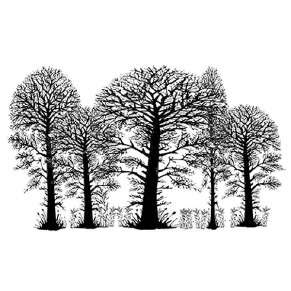LAV052 Lavinia Stamps Trees