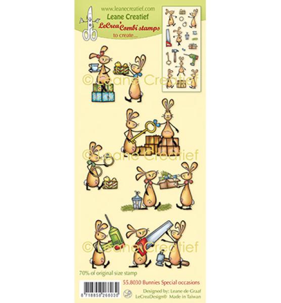 Leane Creatief Stamps Bunnies Special Occasions 55.8030