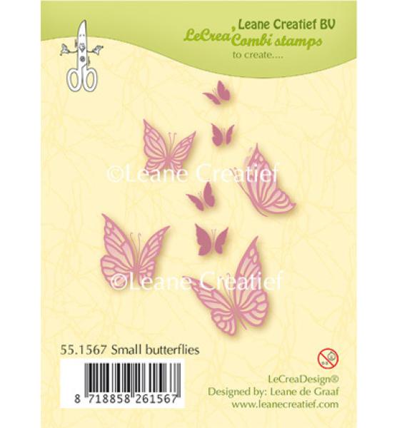 Leane Creatief Clearstempel Small Butterflies