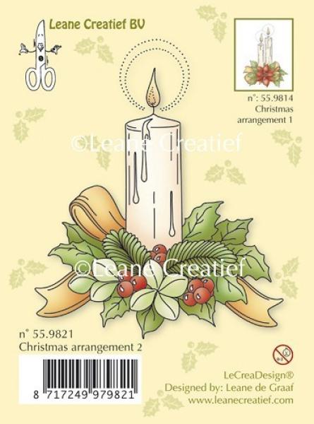 Leane Creatief Stamp Christmas 55.9821