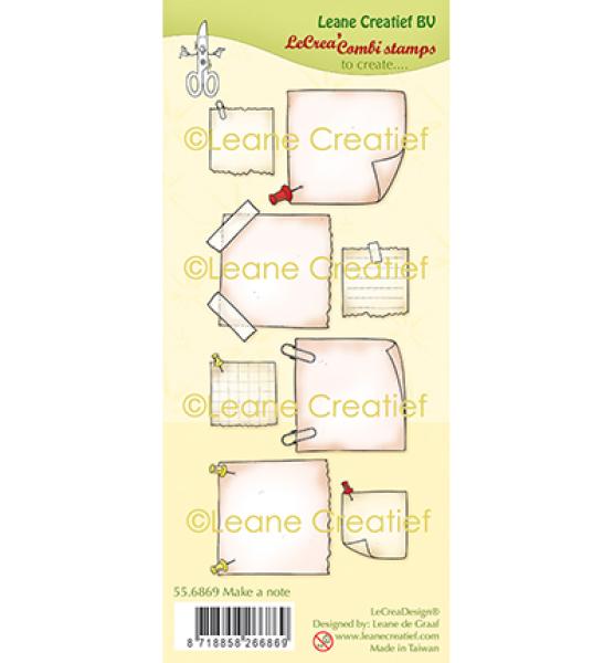 Leane Creatief Stamps Make a Note 55.6869