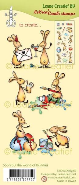 Leane Creatief Stamps The world of Bunnies 55.7750