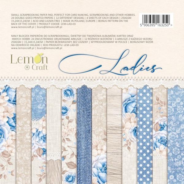 Lemon Craft 6x6 Paper Pad Ladies