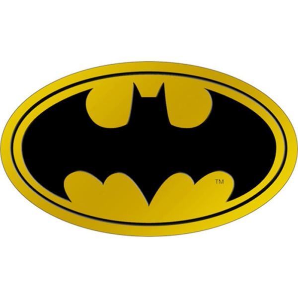 Licensed Heavy Metal Sticker Batman Logo  #DC0026