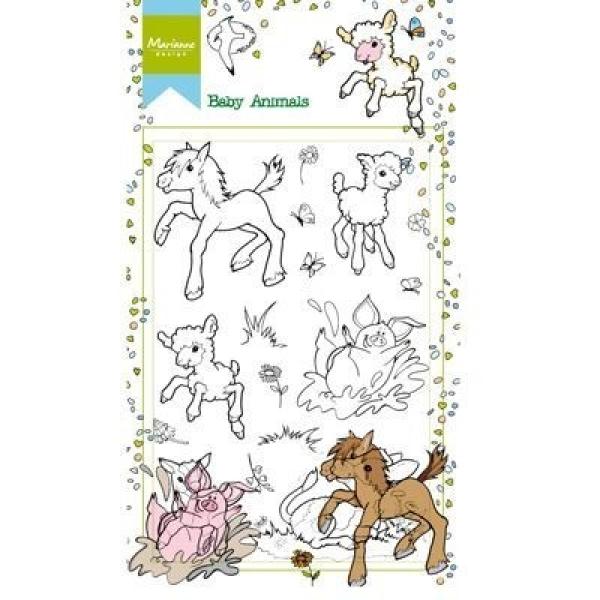 MD Clear Stamp Hetty's Baby Animals #HT1630