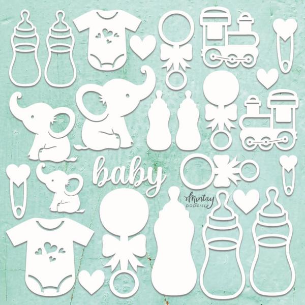 Mintay Chippies Decor Baby Set #D22