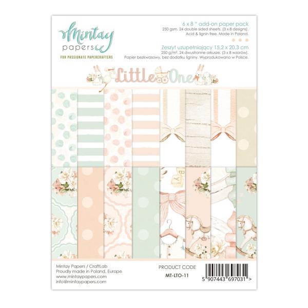 Mintay Papers 6x8 Add-on Paper Pad Little One