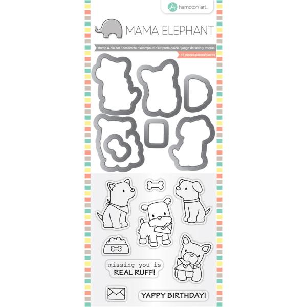 Mama Elephant Set Puppy Play #SC0785