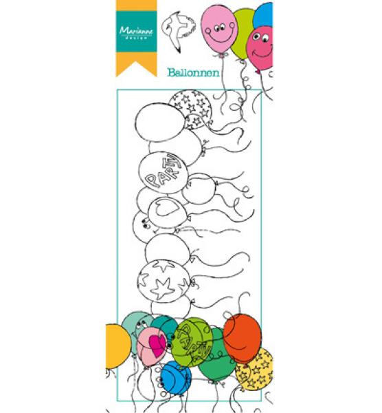 Marianne Design Clear Stamp Hetty's Balloons
