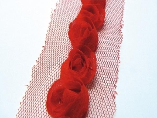 Marianne Design Flower Ribbon Bright Red #1124