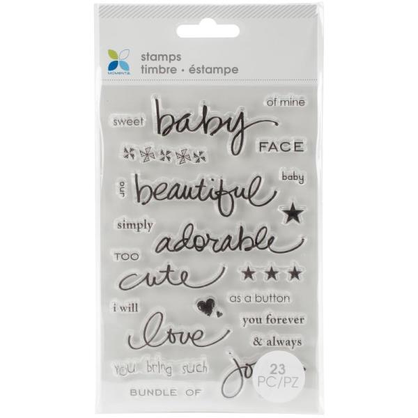 Momenta Crafts Clear Stamp Baby Face (29684)