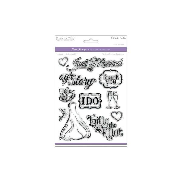 Multicraft Clear Stamps Wedding Bliss
