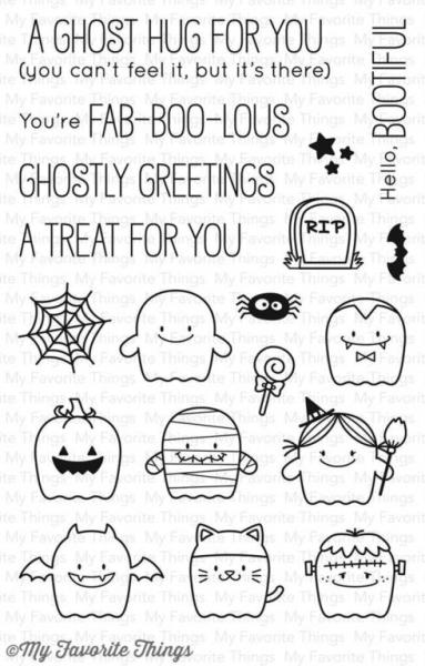 My Favorite Things Stamp Fab-BOO-lous Friends