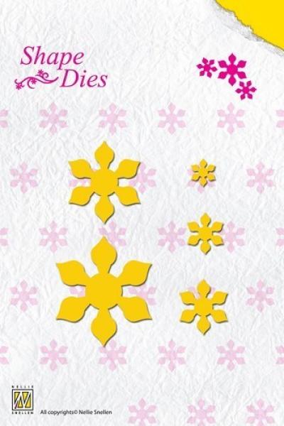 Nellie Shape Dies Folding Flower #SD023
