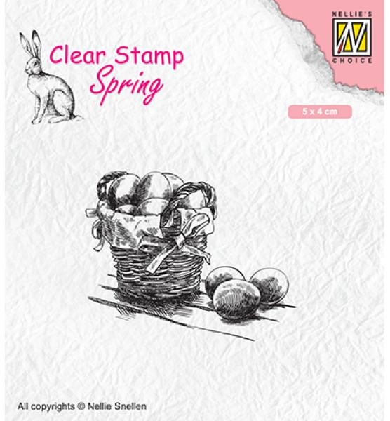 Nellie Snellen Clear Stamp Easter Eggs #12