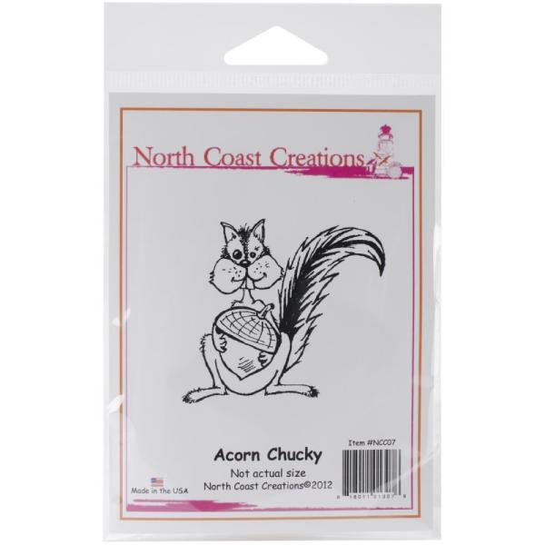 North Coast Creations - Acorn Chunky Clingstempel